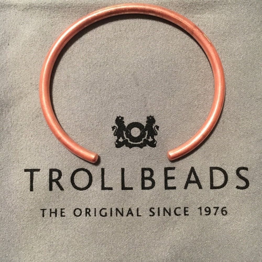 Trollbeads Copper Bangle XXS